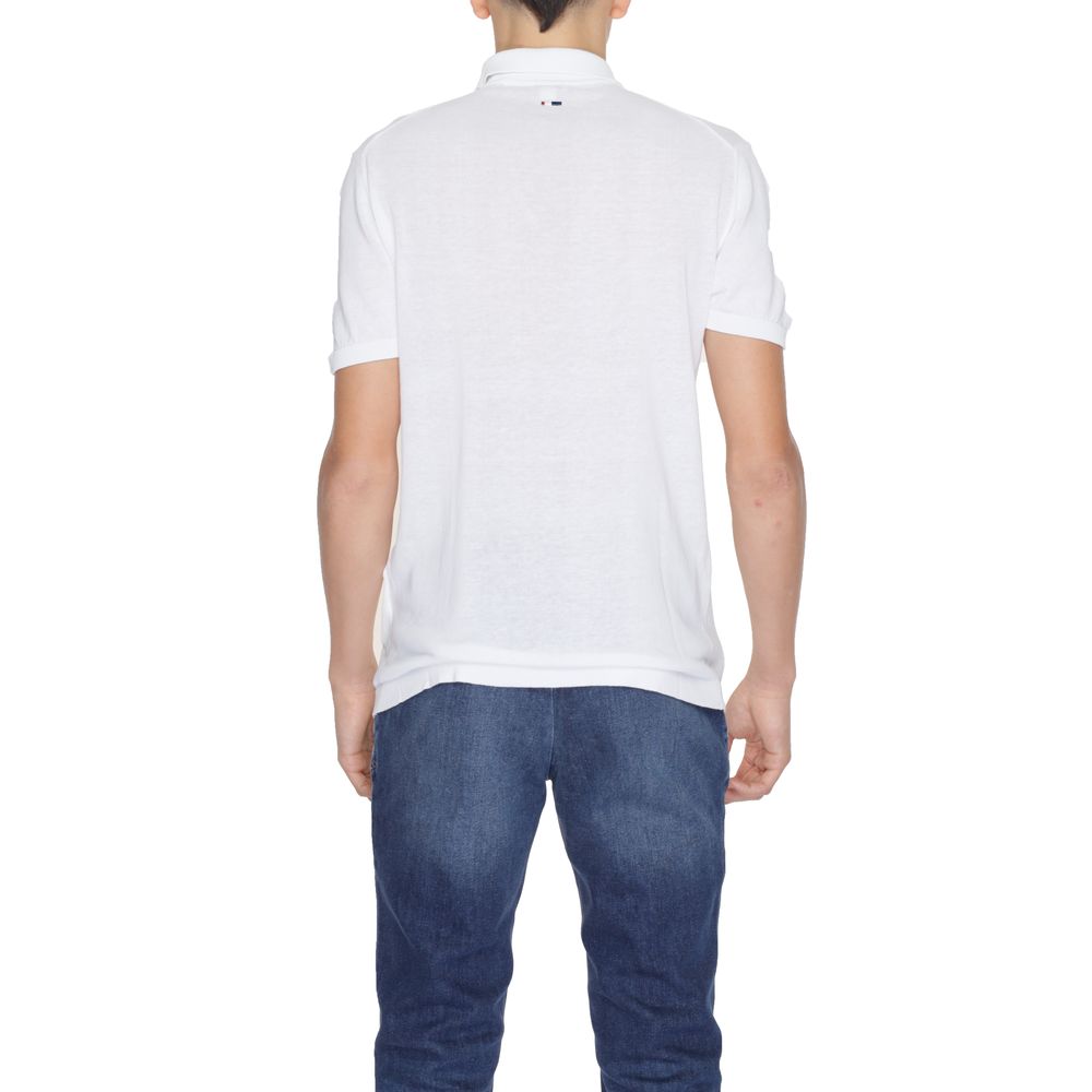U.S. POLO ASSN. White cotton sweater